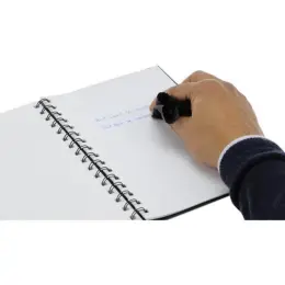 Santhome Eternity Reusable Notebook & Pen Set Black Erase Cloth